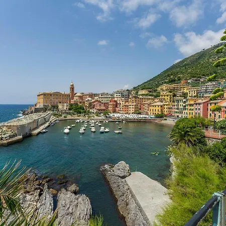 Stunning Nervi With Wifi And Sea View Apartmán