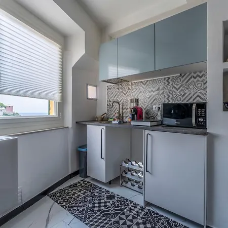 Stunning Nervi With Wifi And Sea View Apartmán